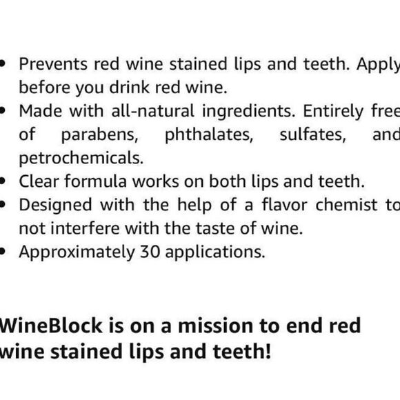 🎉HP! 🌹 Wine Block Anti-Stain Treatment - Picture 6 of 10